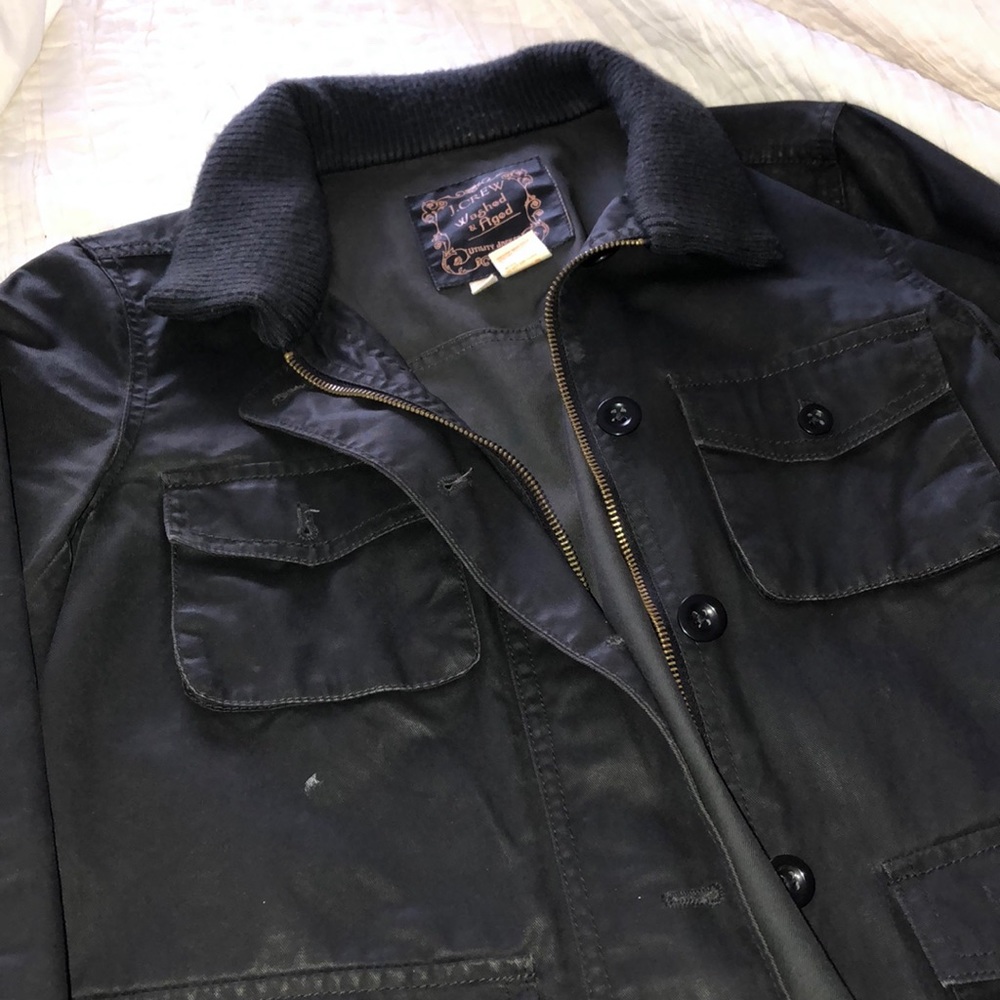 Jcrew Wax Jacket - image 1